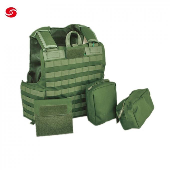 Army Police Military Bulletproof Equipment/Army Green Tactical Plate Carrier Vest/ Military Gear Load-Carrying Bulletproof Vest