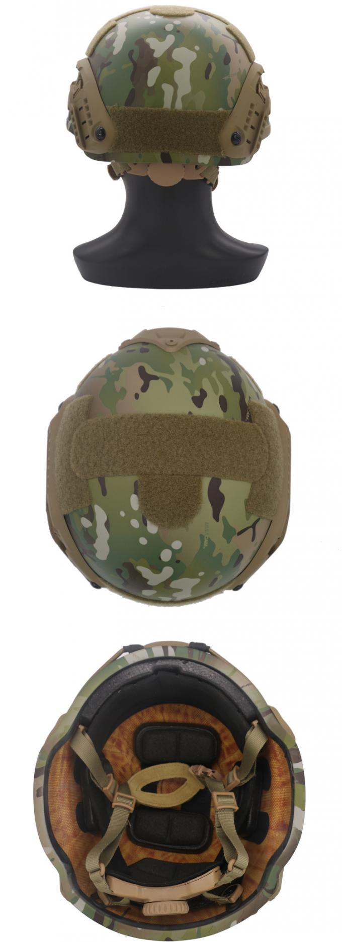 Multicam Camouflage Mich 2002 Tactical Bullet Proof Helmet
