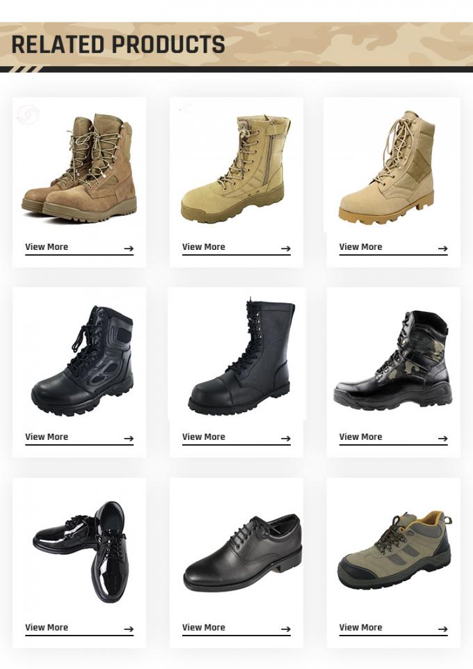 Customized Color Military Hiking Tactical Combat Outdoor Ankle Boots
