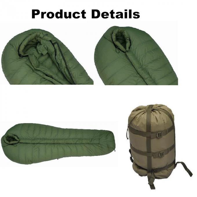 Hollow Filling Winter Military Army Sleeping Bag for Camping