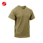 Design Logo Cotton Army Military Tactical Shirt Breathable T Shirt For Men